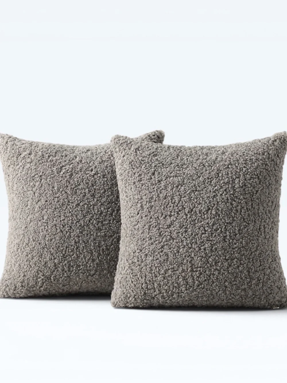 NOT FOR SALE - NWOT Teddy Boucle Pillow Covers Set of 2 22x22